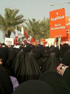 Thousands of women also attended the protest