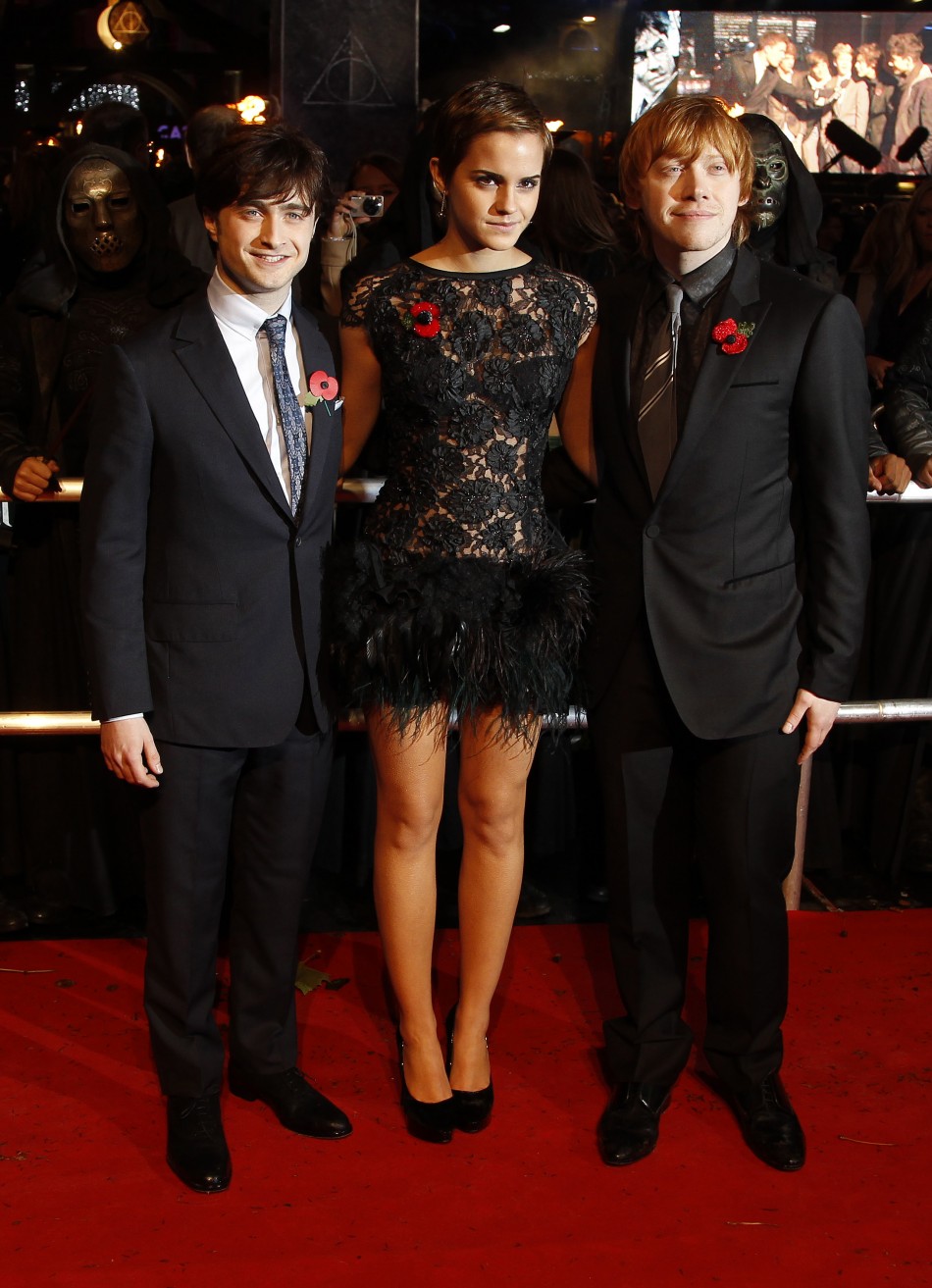 Daniel Radcliffe, Emma Watson and Rupert Grint