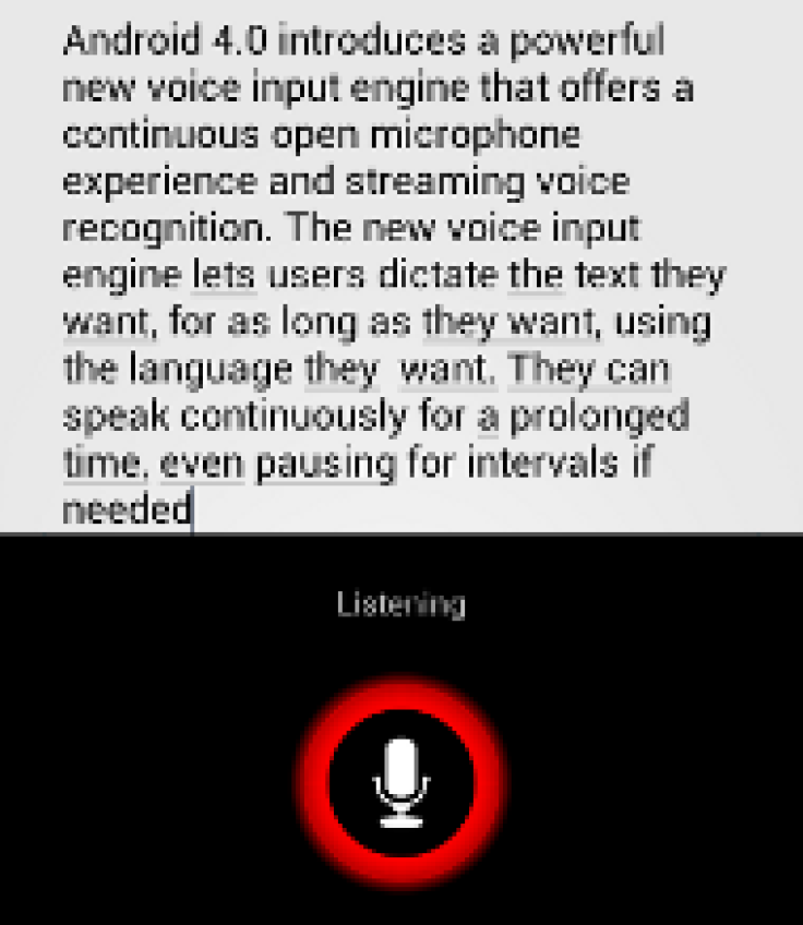 Powerful Voice Input Engine