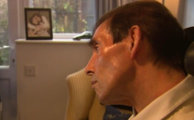 Tony Nicklinson suffers from 'locked-in syndrome' and wants a doctor to be able 'lawfully' to end his life (Sky) Tony Nicklinson suffers from 'locked-in syndrome' and wants a doctor to be able 'lawfully' to end his life (Sky)