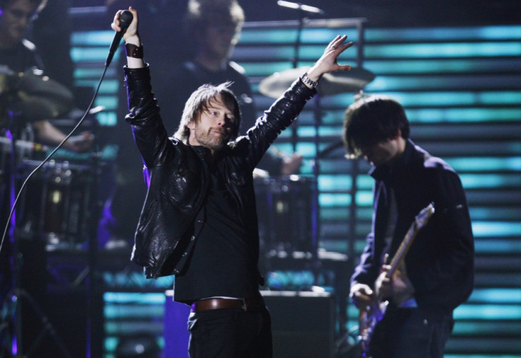 Radiohead at 2009 gig