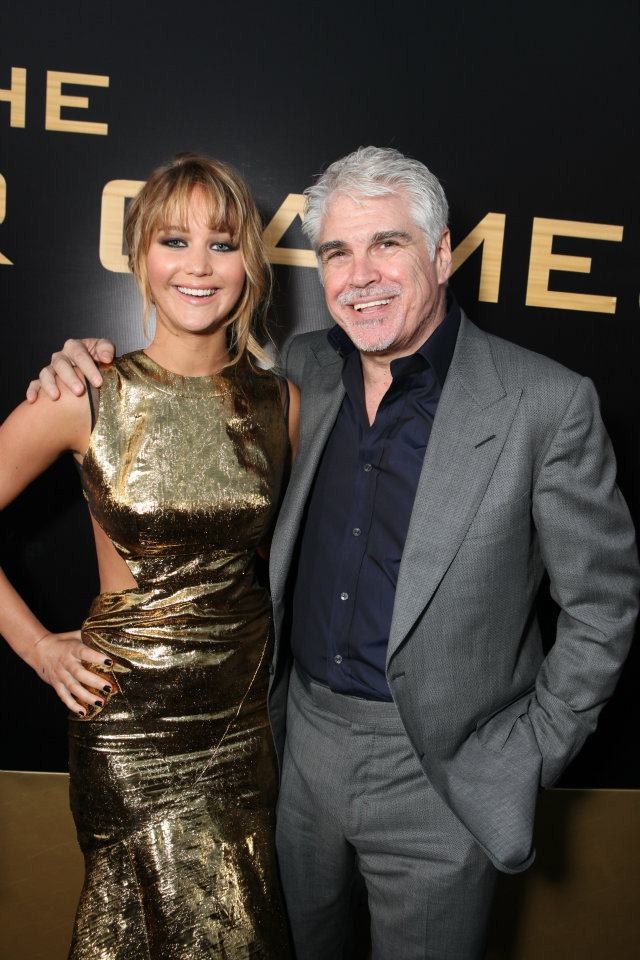 Jennifer Lawrence  Gary Ross at The Hunger Games World Premiere at Nokia Theater L.A Live