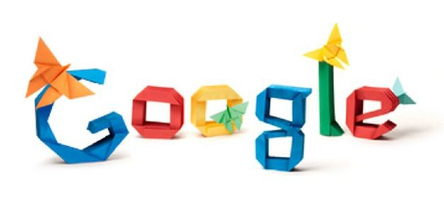 An Origami Google Doodle Celebrating Akira Yoshizawa ’s 101st Birthday