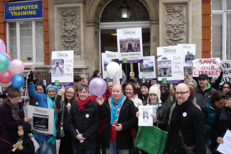 Rally to save library services in Lambeth