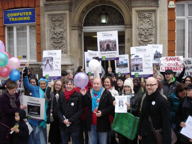 Rally to save library services in Lambeth