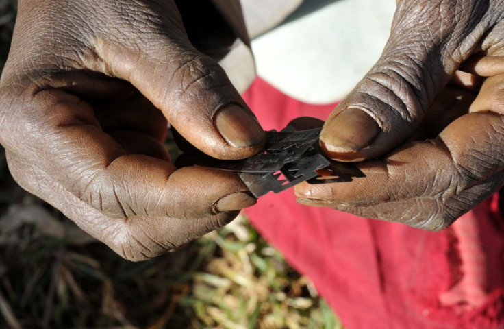 Surgical razors used for female genital mutilation