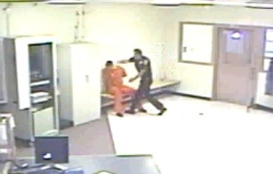 The attack on David Coffey from Lt. David Monell appears around 2:55 (Gannett)