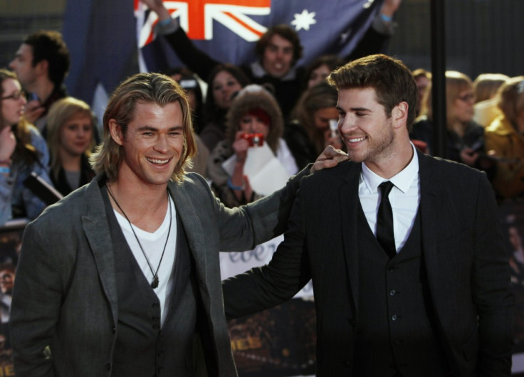 Actor brothers Chris and Liam Hemsworth