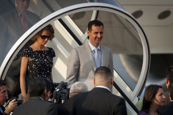 Bashar al-Assad and his wife Asma Assad