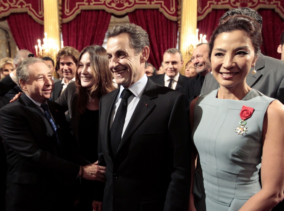 Nicolas Sarkozy Awards Fashion, Movie and Music Stalwarts with Legion of Honor