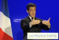 The re-election big of French President Nicolas Sarkozy will be affected by the nation's economy.