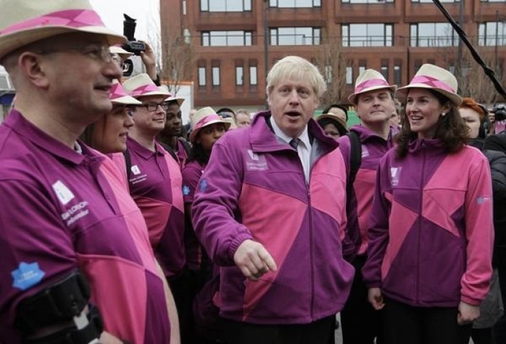 The Mayor described the uniforms as &quot;quintessentially British&quot; (Twitter/BBClondonnnews)
