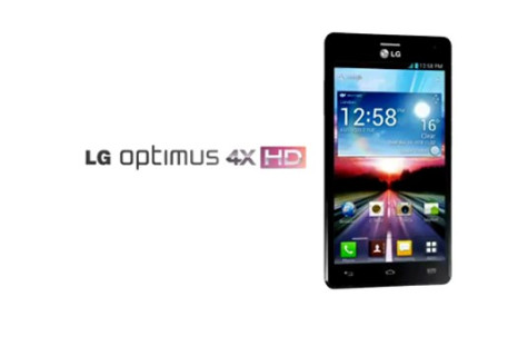 LG Optimus 4X HD smartphone