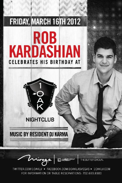 Rob Kardashian Celebrates his 25Th Birthday Rob Kardashian Celebrates his 25Th Birthday