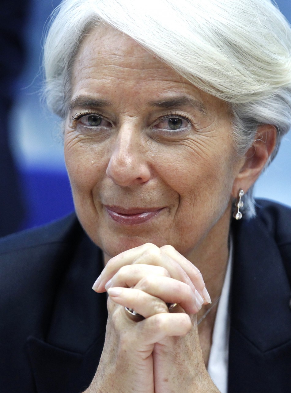 Christine Lagarde, managing director of the International Monetary Fund, U.S.