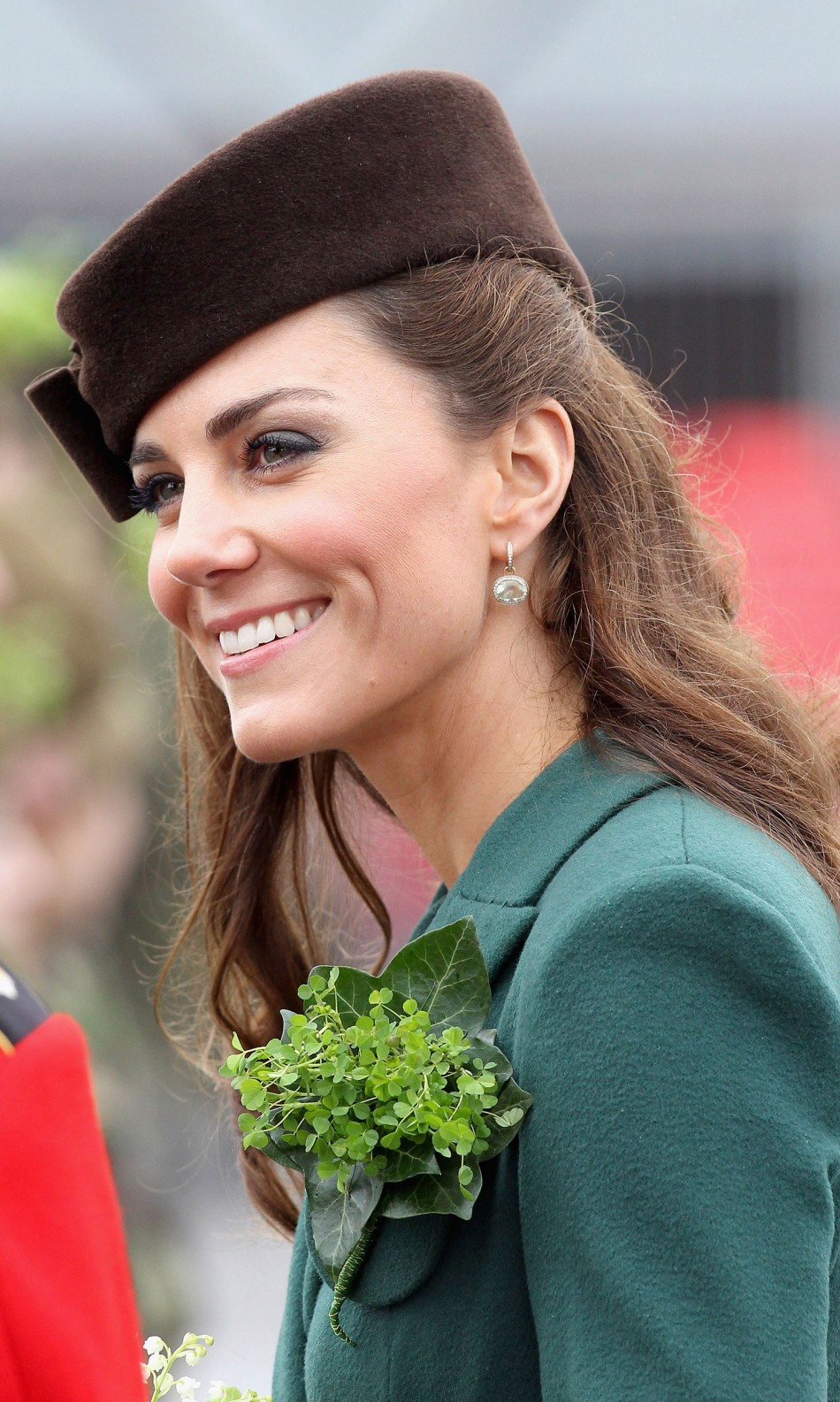 Kate Middleton Marks St Patricks Day in Elegant Emilia Wickstead Dress