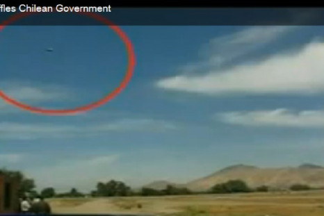 Chilean authorities are left wondering about the unidentified object caught in videos shot at an air force parade in Chile