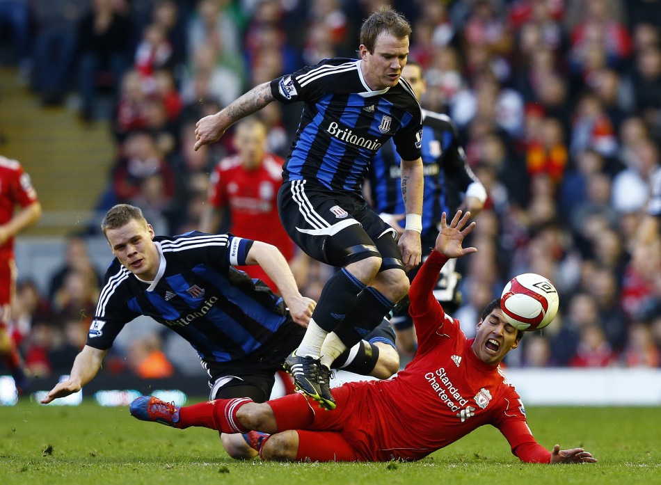 Soccer - FA Cup - Quarter Finals - Liverpool v Stoke City - Anfield