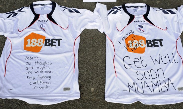Messages from well-wishers to Fabrice Muamba