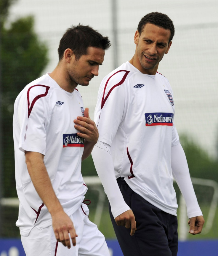 Rio Ferdinand  and Frank Lampard