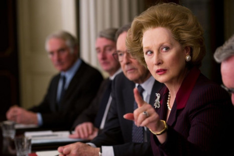 Meryl Streep as Margaret Thatcher in The Iron Lady