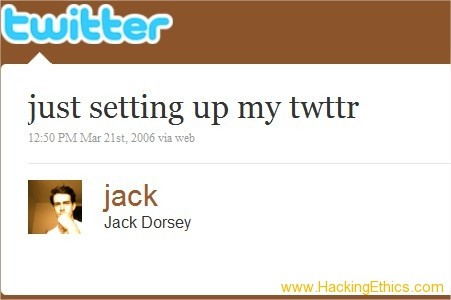 The First Tweet