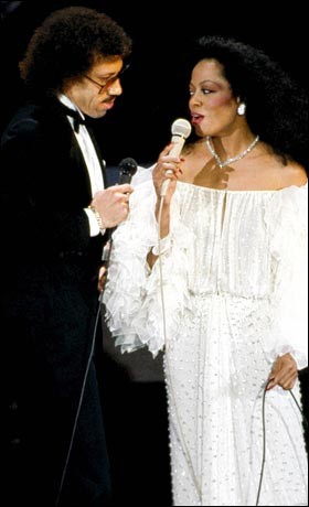 Lionel Richie and Diana Ross