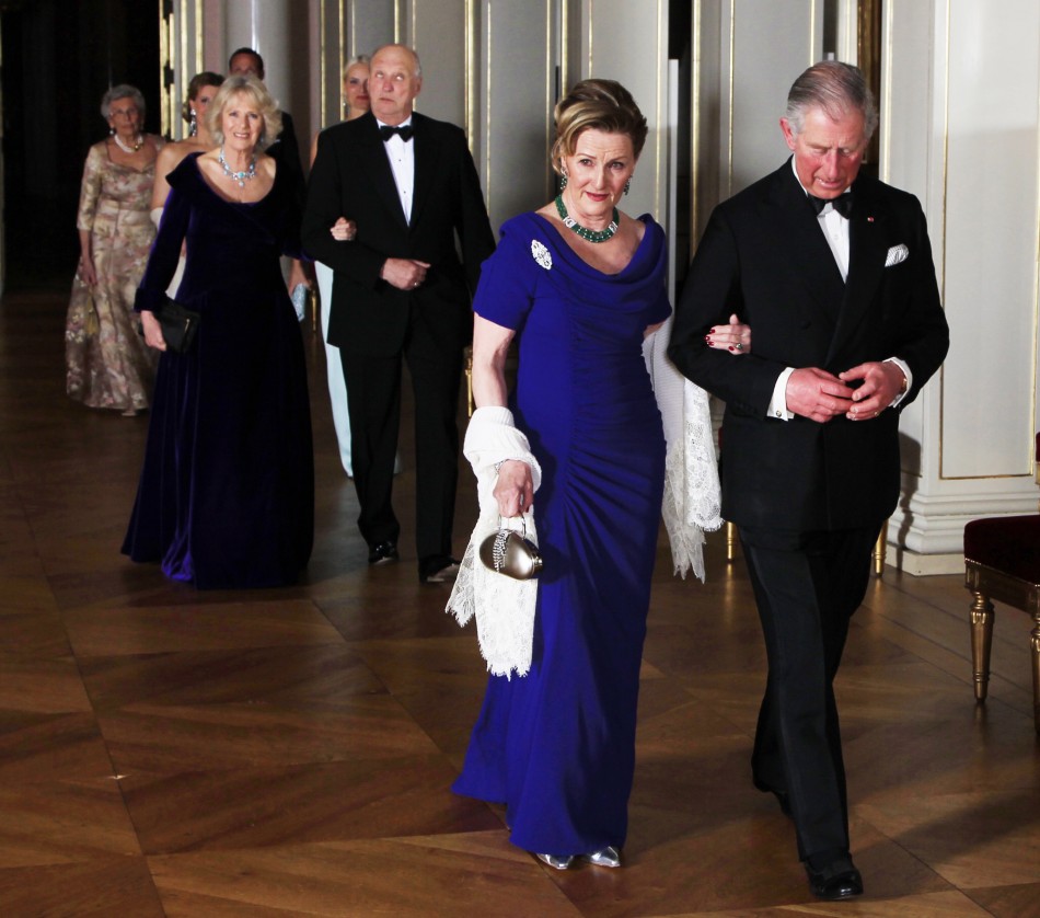 Prince Charles and Camilla Attends State Dinner During Diamond Jubilee Tour
