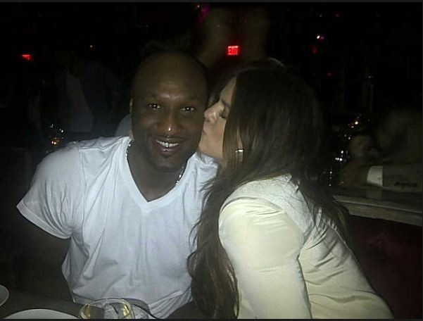 Lamar Odom and Khloe Kardashian