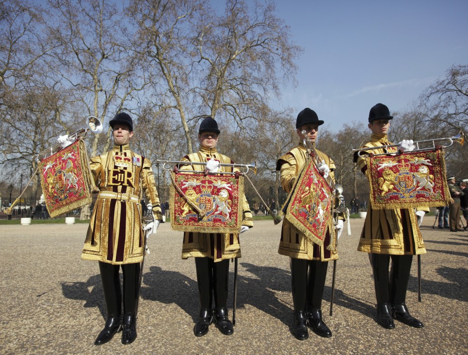 Military Uniforms for Queen Elizabeths Diamond Jubilee Celebrations Revealed