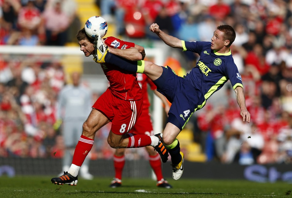 Soccer - Barclays Premier League - Liverpool v Wigan Athletic - Anfield