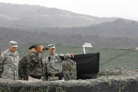 Obama at the Korea DMZ