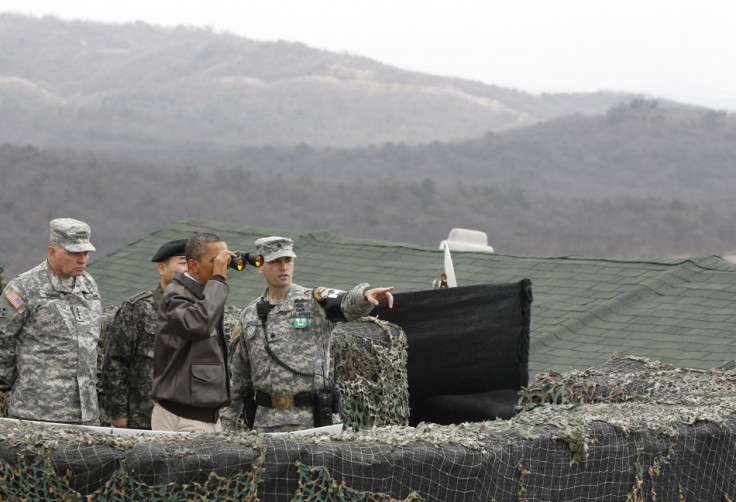 Obama at the Korea DMZ