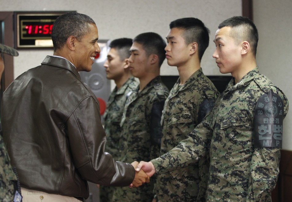 Obama at the DMZ
