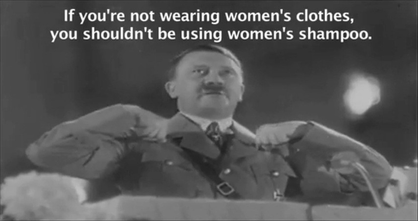 Turkish shampoo commercial features Adolf Hitler