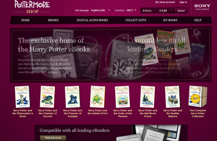 Pottermore website