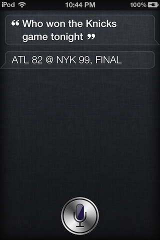 SiriSports - Jailbreak Tweak