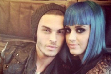 Katy Perry's new boyfriend Baptiste Giabiconi tweeted this photo of the couple