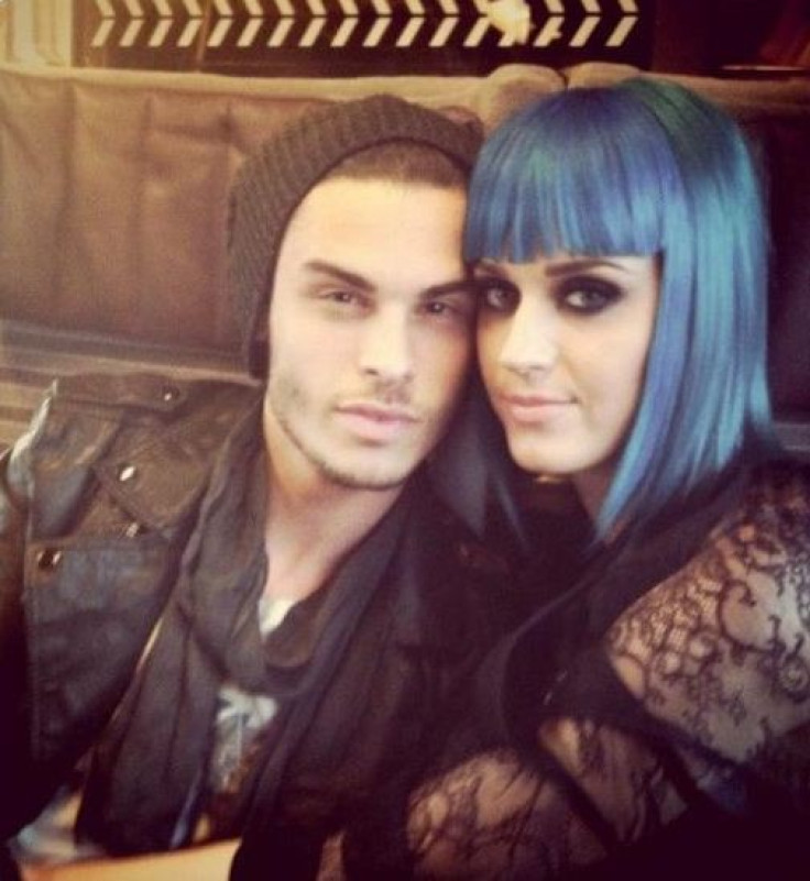 Katy Perry&#039;s new boyfriend Baptiste Giabiconi tweeted this photo of the couple