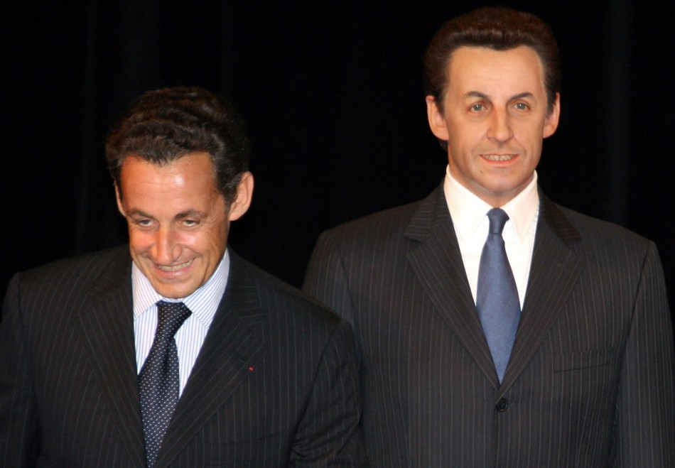 French Interior Minister Nicolas Sarkozy