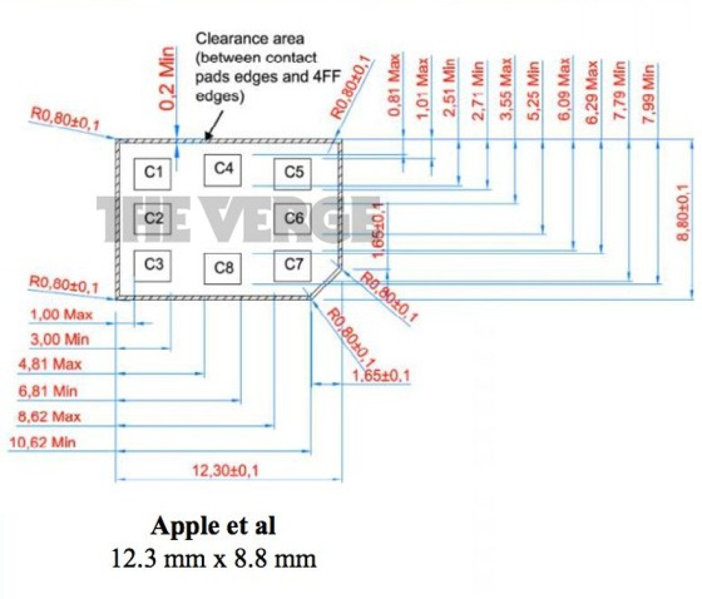 Apple nano-SIM design