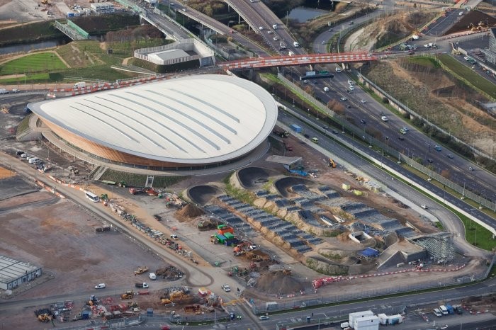 Aerial Views of the London 2012 Olympic Venue