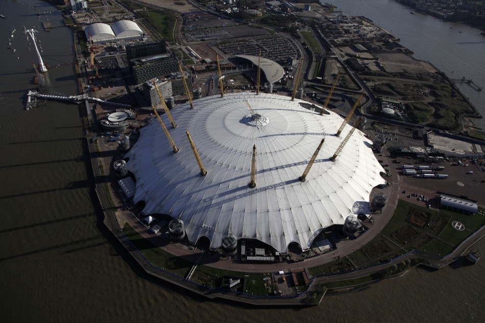 Aerial Views of the London 2012 Olympic Venue