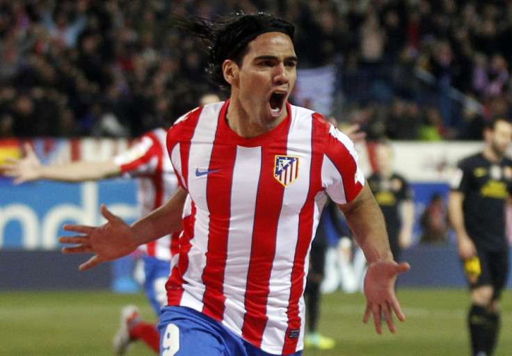 Colombian star striker Radamel Falcao