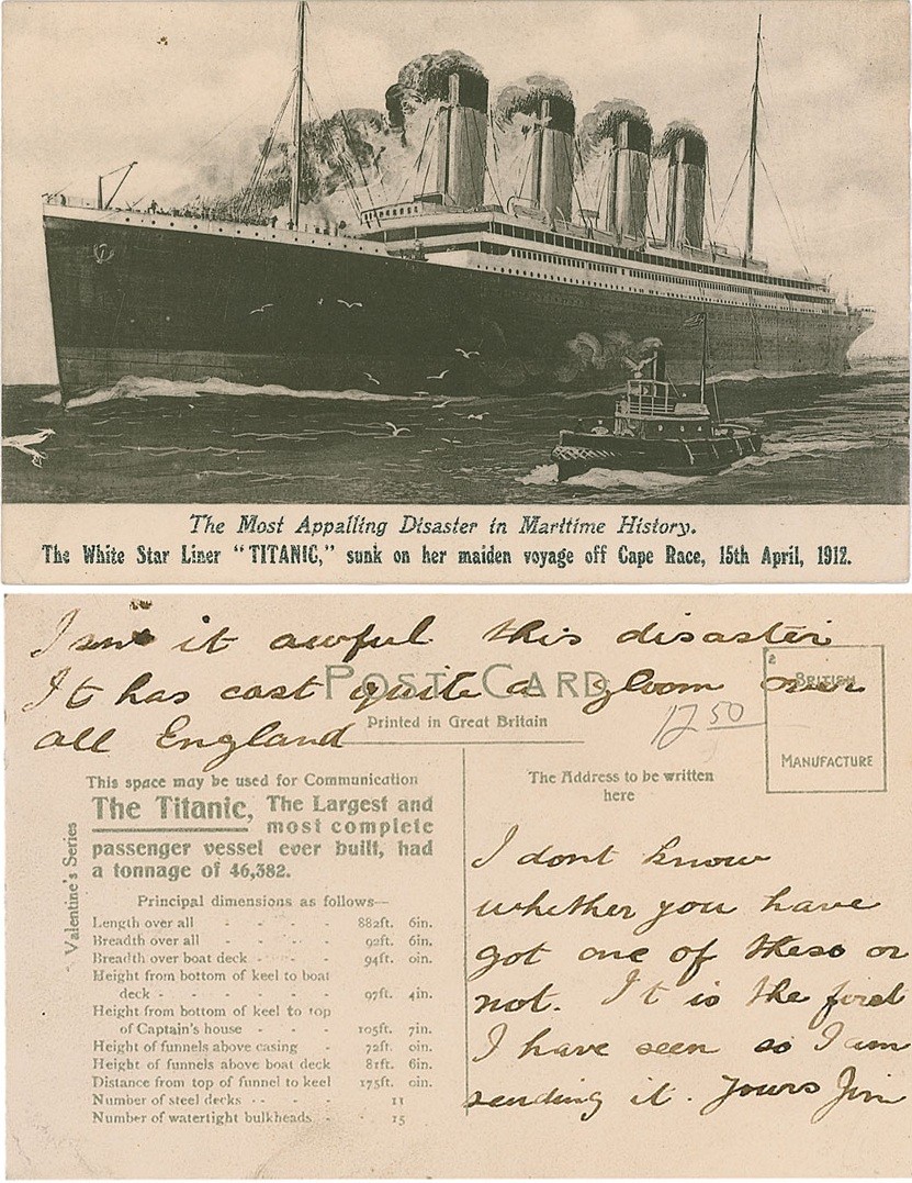 Titanic Auctions in UK and US Mark Centenary of Disaster [SLIDESHOW]