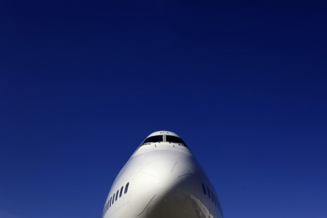 A British Airways Boeing 747 passenger aircraft is parked at Heathrow Airport in west London