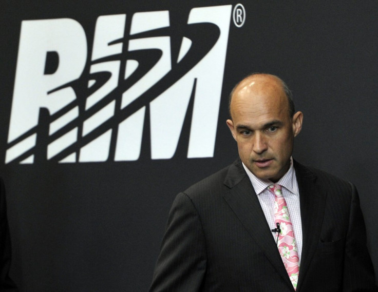 RIM foremer CEO Jim Balsillie