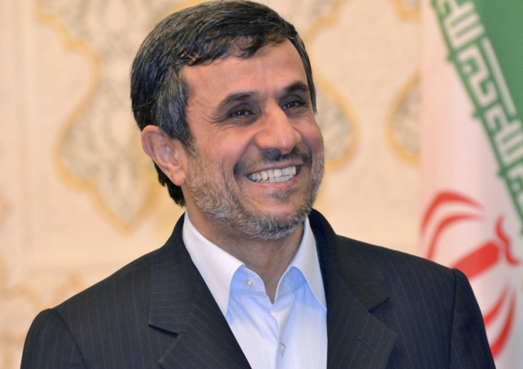 Iranian president Mahmoud Ahmadinejad