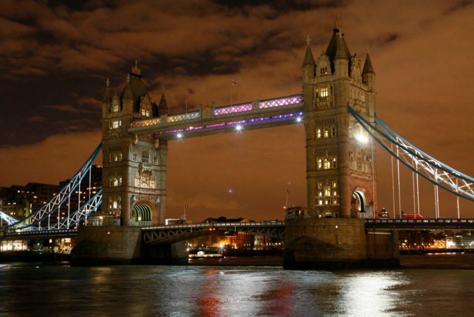 Tower Bridge London, England.