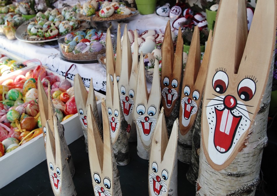 Easter Markets Alive with Decorated Eggs and Easter Goodies [PHOTOS]